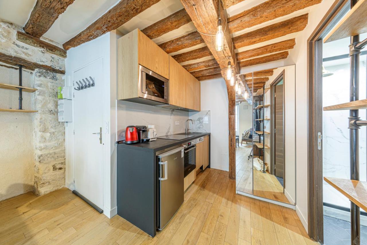 Authentic Apartment - 1Br-4P - Arts Et Metiers Paris Exteriör bild